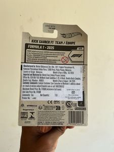 Hot Wheels Formula 1 F1 Team Sauber