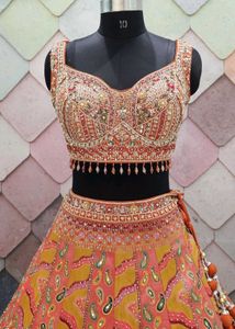 Embroidered Lehenga Choli Set