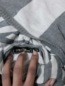 Striped Hoodie Sweatshirt