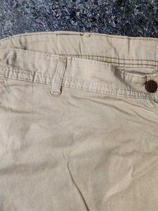 Casual Beige Pants