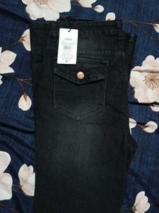 Y2K Black Bootcut Denim Jeans