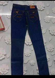 Dark Blue Denim Jeans