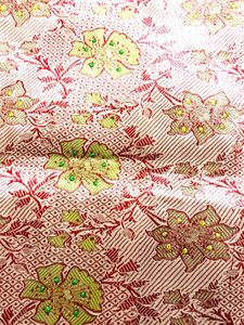 Embroidered Brocade Fabric
