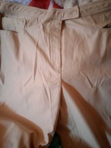 Cream Pants
