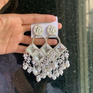Elegant Pearl Drop Earrings