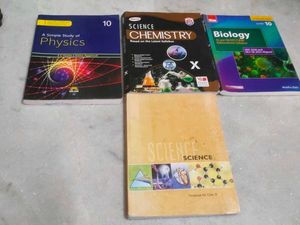 Class 10th CBSE Science Books Set Of 4