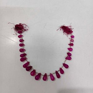 ruby Beaded Necklace