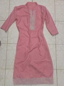 pink kurti