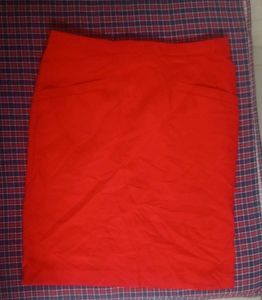 H&amp;M Red A-Line Skirt