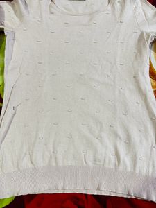 Winter Cream Color Top