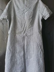 Classic Gingham Check Dress