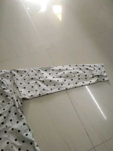 Yessica Polka Dot Button-Up Shirt
