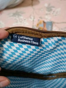 Lufthansa Business Class Amenity Bag Travel Kit