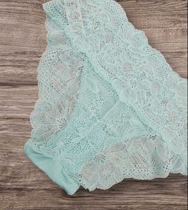 George Mint Lace Hipster Panties