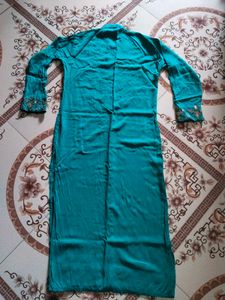 sea Green Embroidered palazzo set