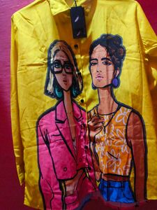 yellow shirt XL size