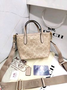 Coach Signature Canvas Tote Bag