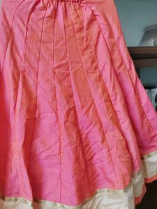 Pink Ethnic lahenga