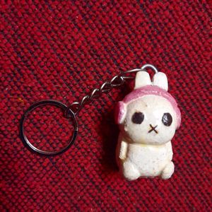 Miffy 🐰 With Headband 🎧 Keychain 💕