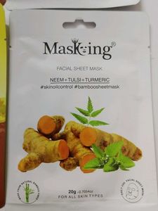Masking Sheet Masks For Acne And Oil Control