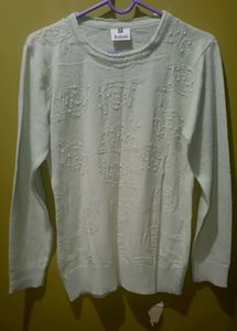 Elegant Embellished Sweater