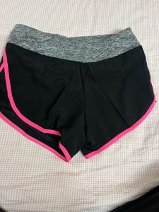 Athletic Shorts with Pink Trim