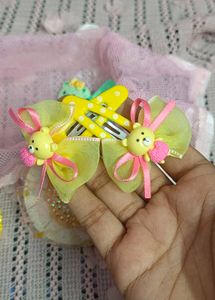 Cute pookie Hair Clips 🎀