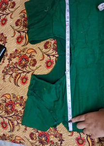 Embroidered Emerald Green Saree