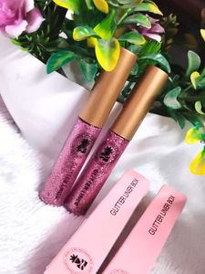 BOBI Glitter Eyeliner- Pink, 5ml EACH| COMBO