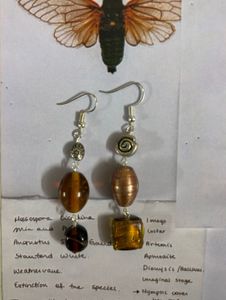 Bohemian Beaded Drop Earrings