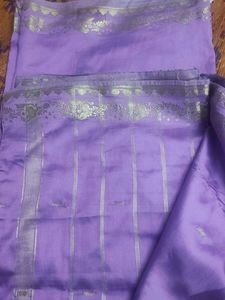Elegant Lavender Saree