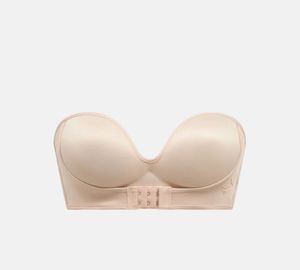 Strapless Beige Bra
