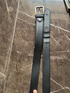 Men's Leather Belt Set