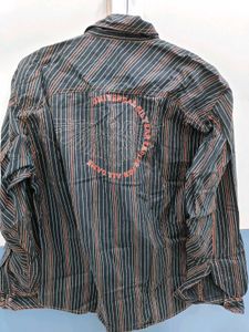 Men's Striped Long Sleeve Shirt