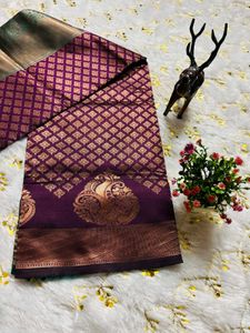 New South Indian Saree with blouse piece