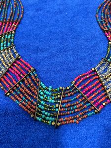 Beaded Multicoloured Neck Piece