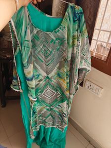 Beautiful Green Ethnic Gown
