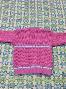 Pink Sweater (2-4years) - On Cash (NO COINS)