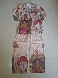 Printed Kurta and Pants Set