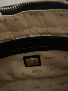 Guess Black Shoulder Handbag