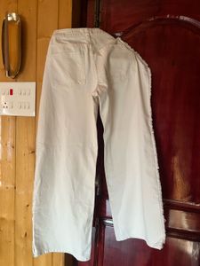 Bershka Baggy Jeans with Eyelet Detail