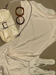 Cream Dress
