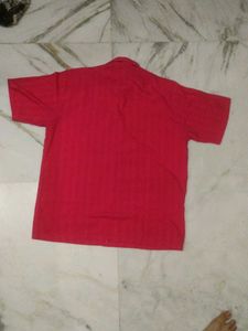 RED MEN'S SHIRT