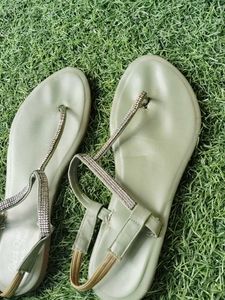 Sparkling Thong Sandals