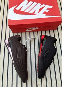 Nike Shox Black &amp; Red Sneakers