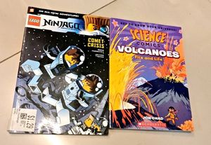 LEGO Ninjago & Science Comics Lot