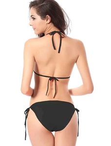Classic Black Triangle Bikini Set