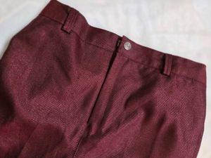 Stylish Maroon Ethnic Jacket with Pant