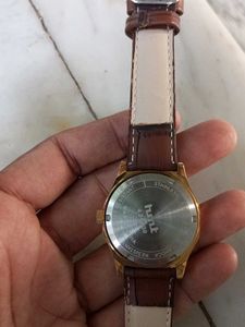 HMT Shreyas Hand Winding Gold Tonned Watch