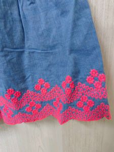 Frock With Shoulder Straps